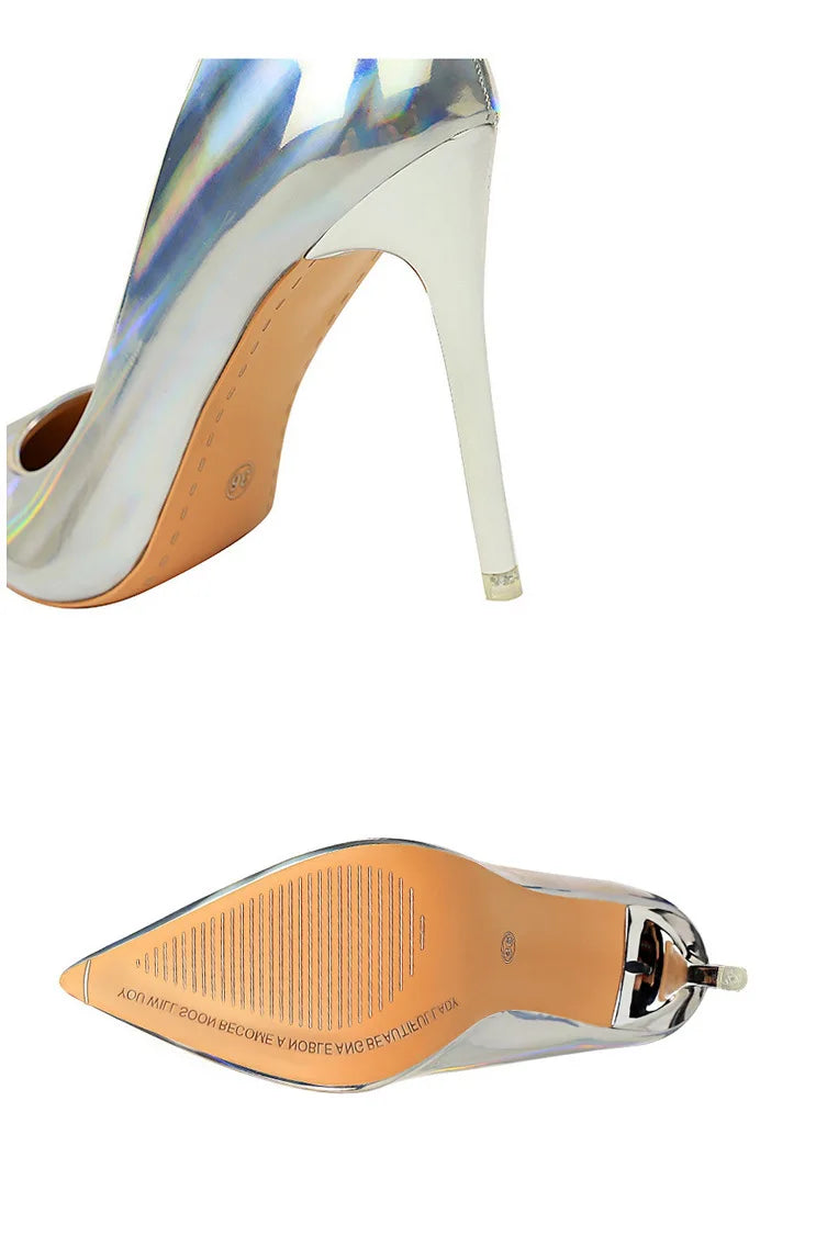 Women's Luxury Pointed Pencil Heel Pumps