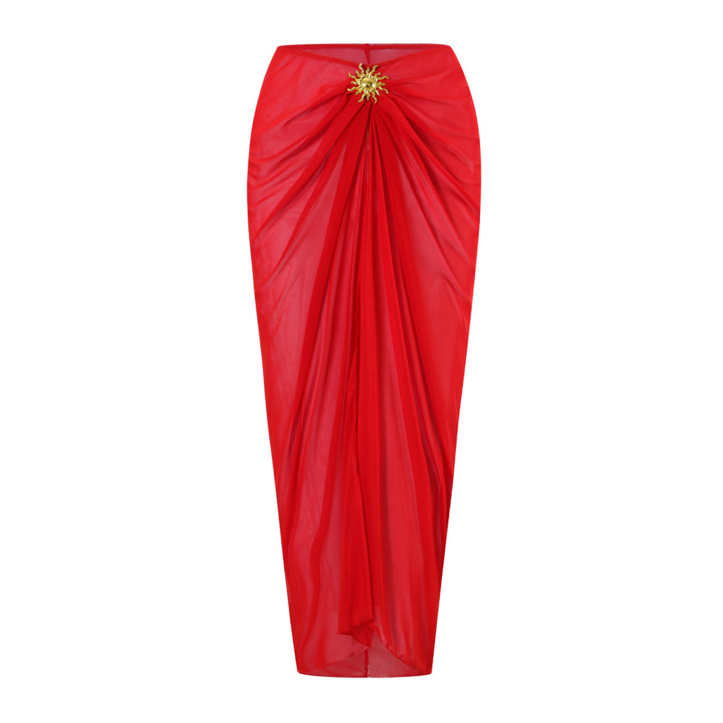 Solid Luxury Hot Spring Swimsuit