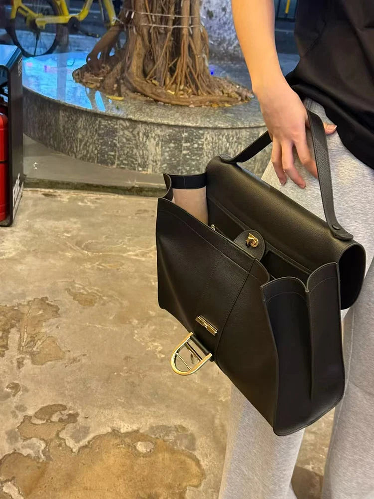 Luxury Genuine Leather Shoulder Bag