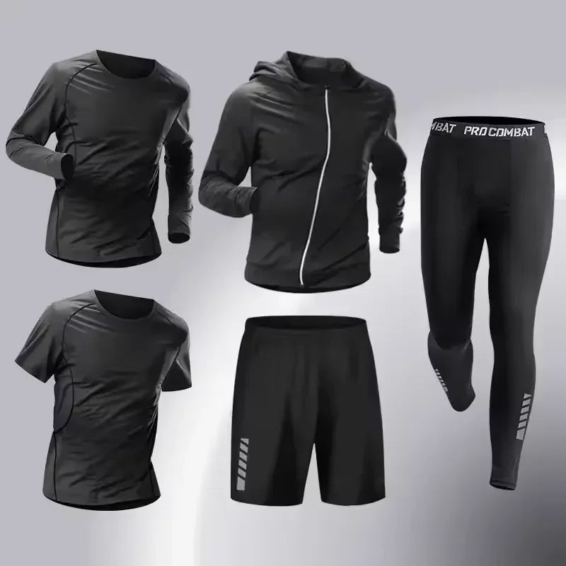 Men's Compression Fitness Training Set