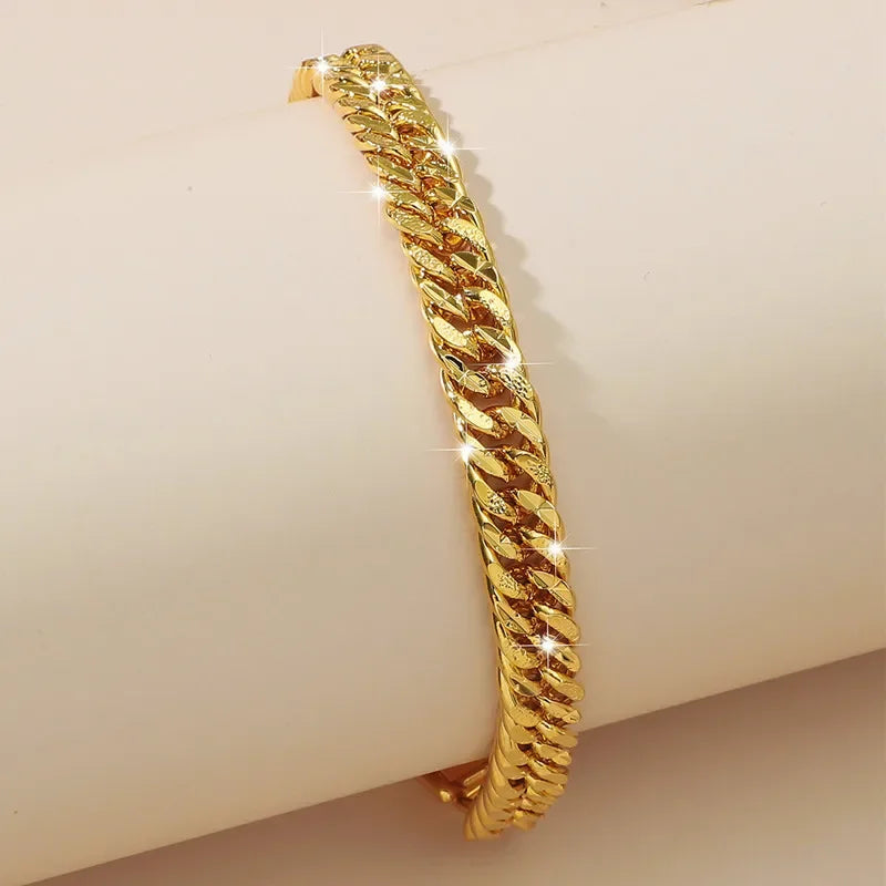 Classic Gold Charm Bracelet