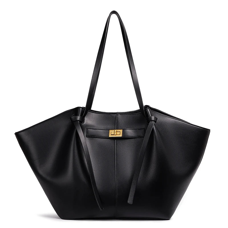 Bat-Shaped Large Capacity High Street Handbag