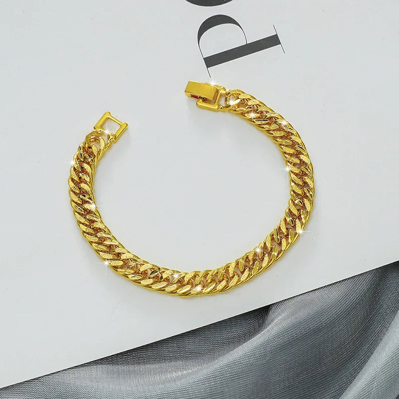 Classic Gold Charm Bracelet