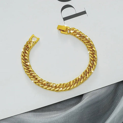 Classic Gold Charm Bracelet
