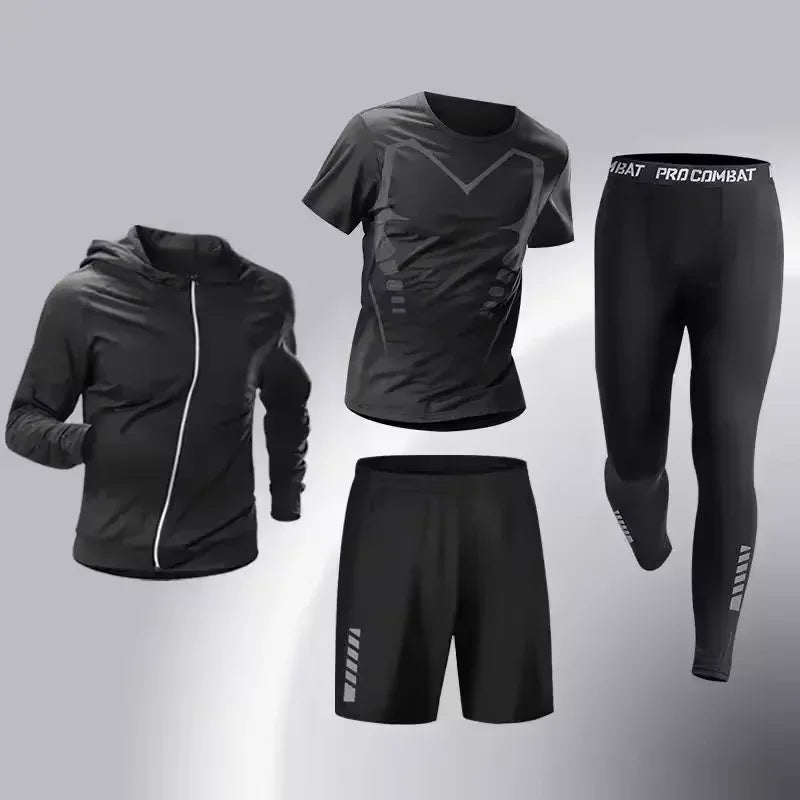 Men's Compression Fitness Training Set