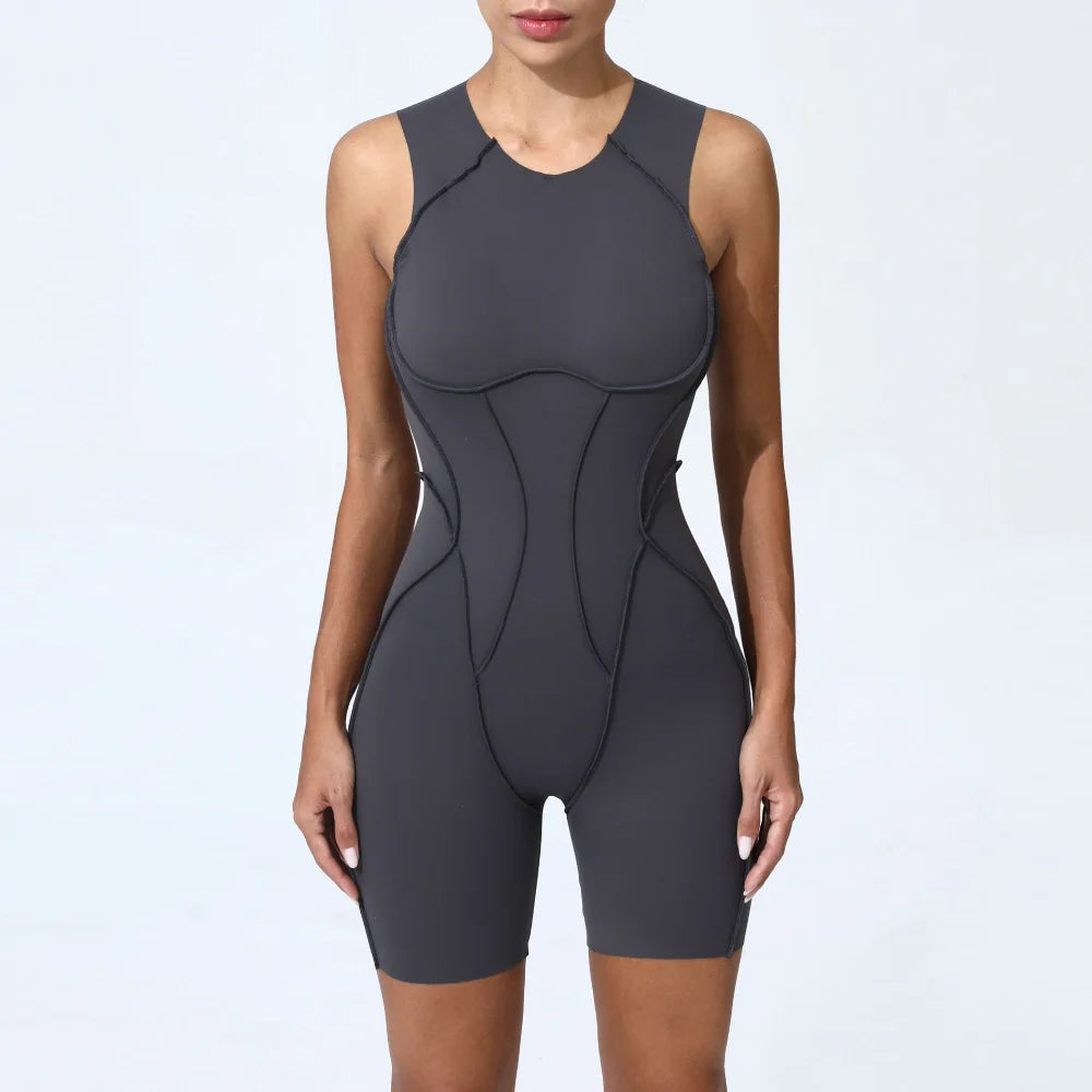 Seamless Push-Up Yoga Jumpsuit