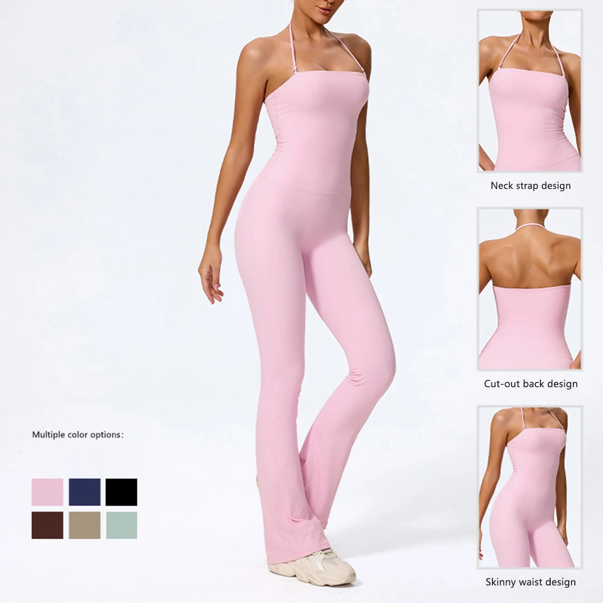 Push-Up Workout Yoga Jumpsuit