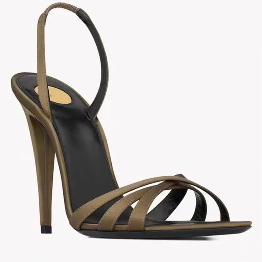 Elegant Pointed Toe Stiletto Sandals