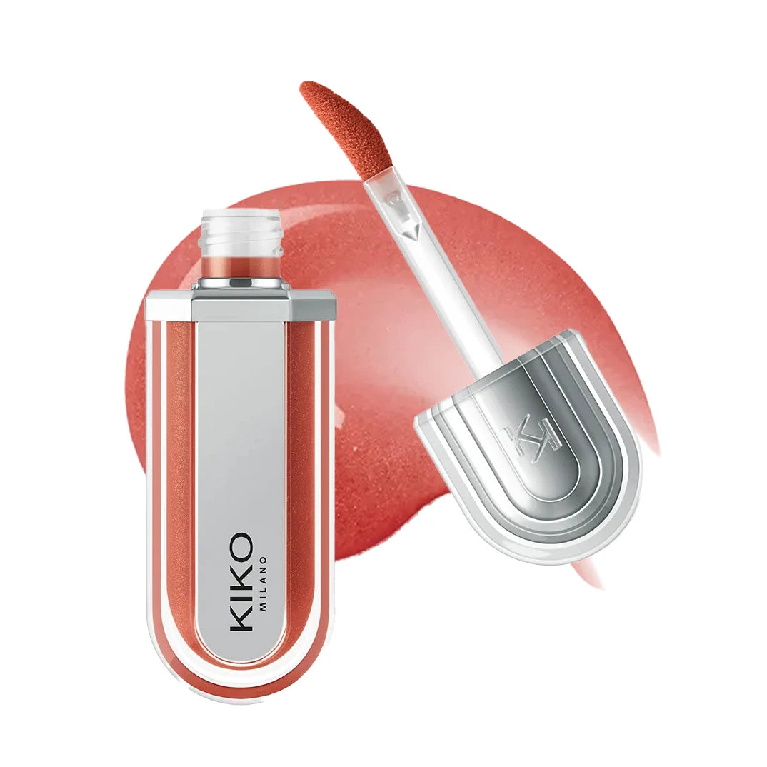 Kiko Latest Makeup 3D Ginger Plumping Lip Gloss Liquid Lip