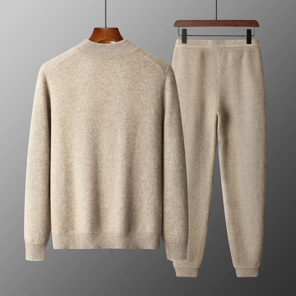 Smart Casual Wool Outerwear Set