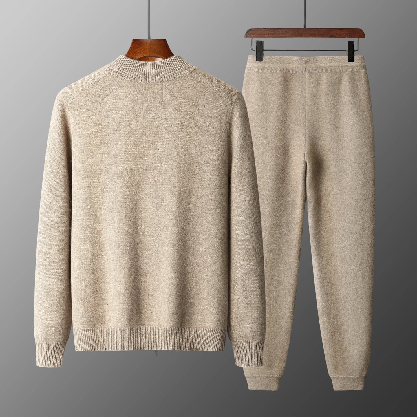 Smart Casual Wool Outerwear Set