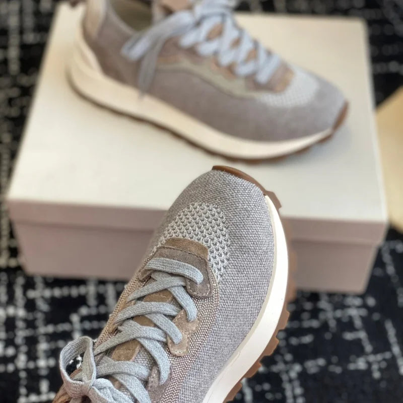 Premium Men’s Breathable Flyknit Sneakers