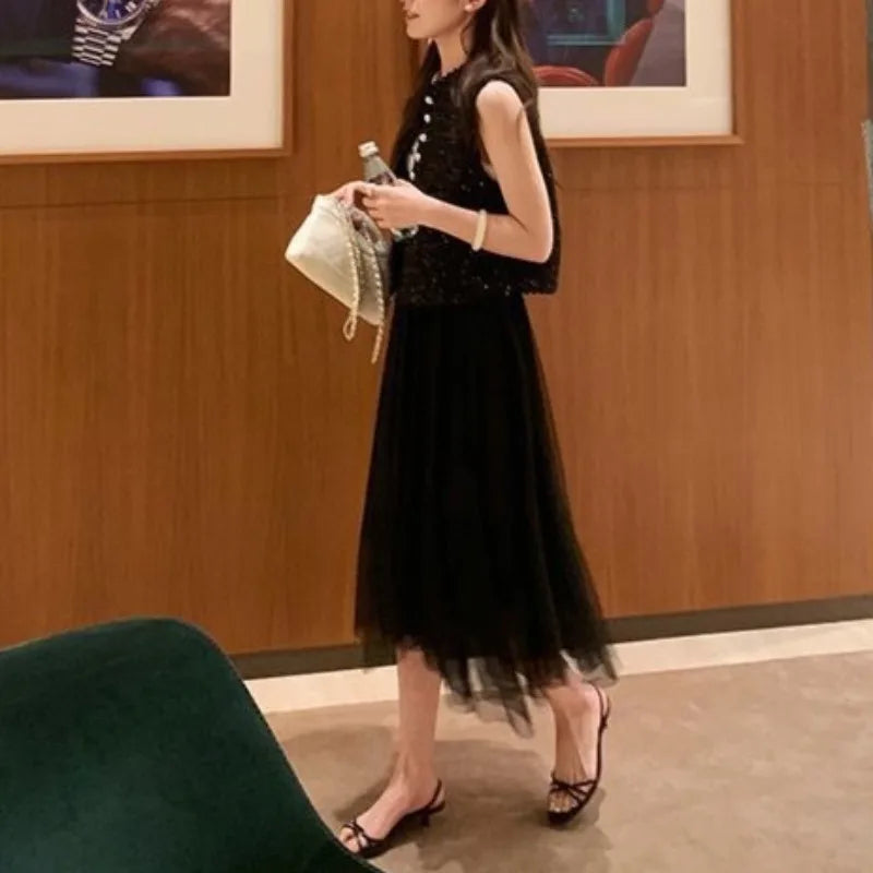 Women's Elegant French Low Heel Sandals