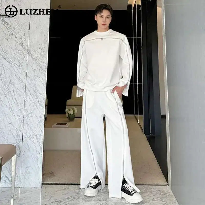 Luzhen Personalized Zipper Tracksuit Set