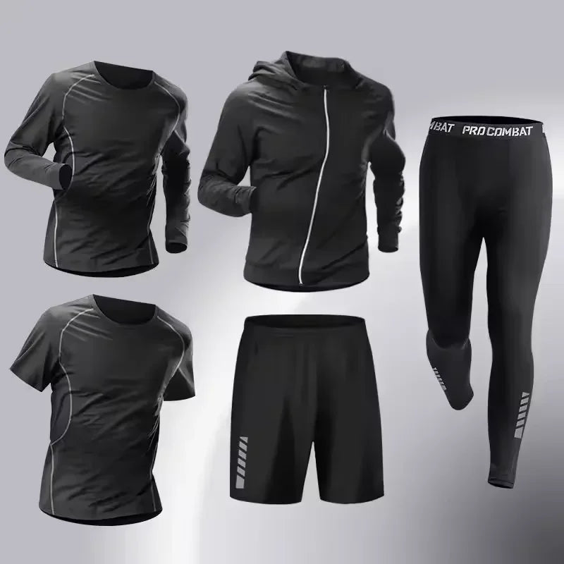 Men's Compression Fitness Training Set