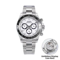 Sugess Panda Automatic Mechanical Chronograph Diving Watch