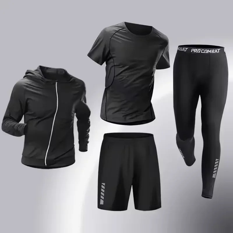 Men's Compression Fitness Training Set