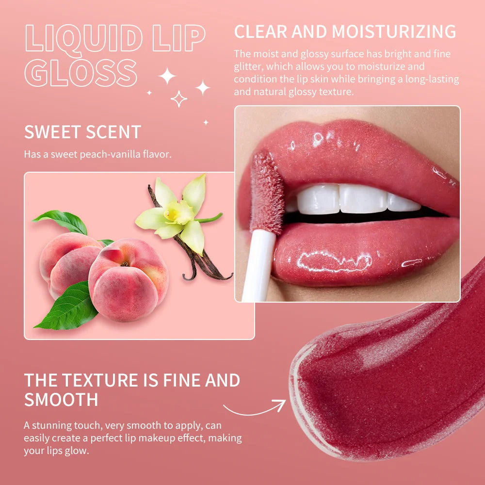 Moisturizing Plumping Liquid Lip Gloss Cream