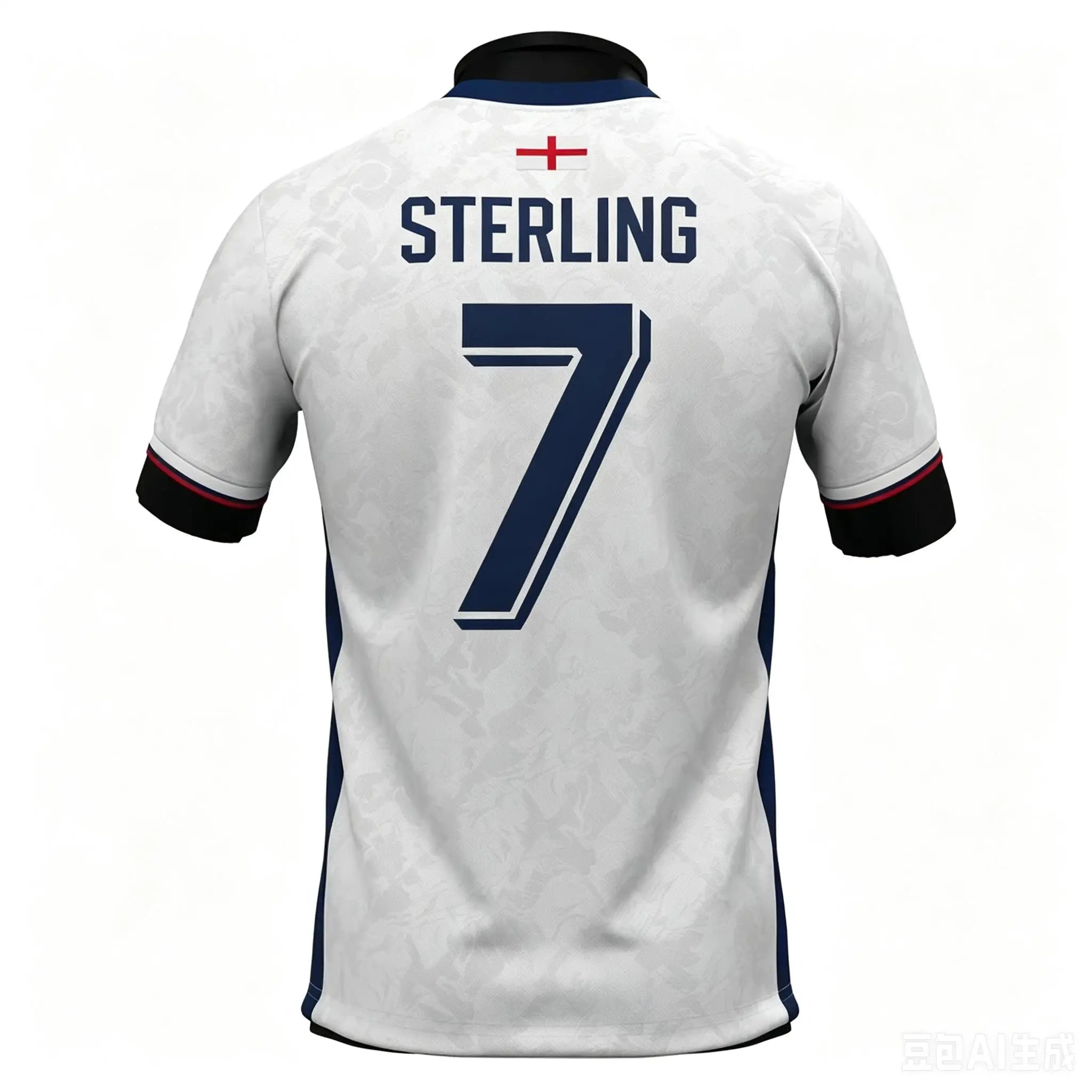 England Football Fans 3D Print Training T-Shirt