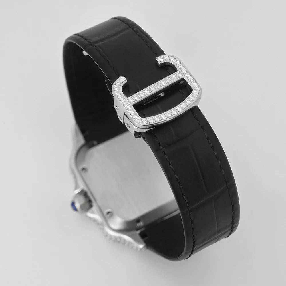 Full Iced Out VVS Moissanite Mechanical Watch