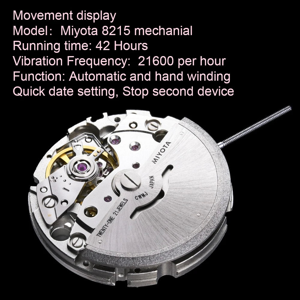Full Iced Out VVS Moissanite Mechanical Watch