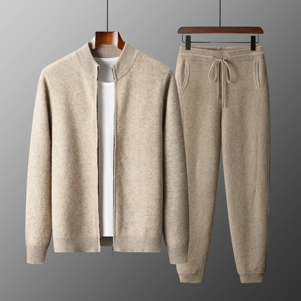 Smart Casual Wool Outerwear Set