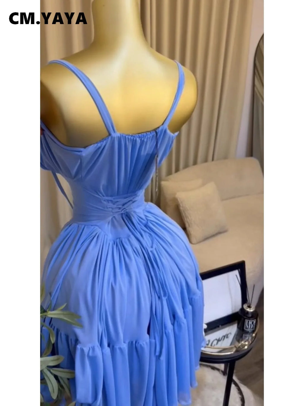 Fairycore Tiered Ruffle Mini Dress