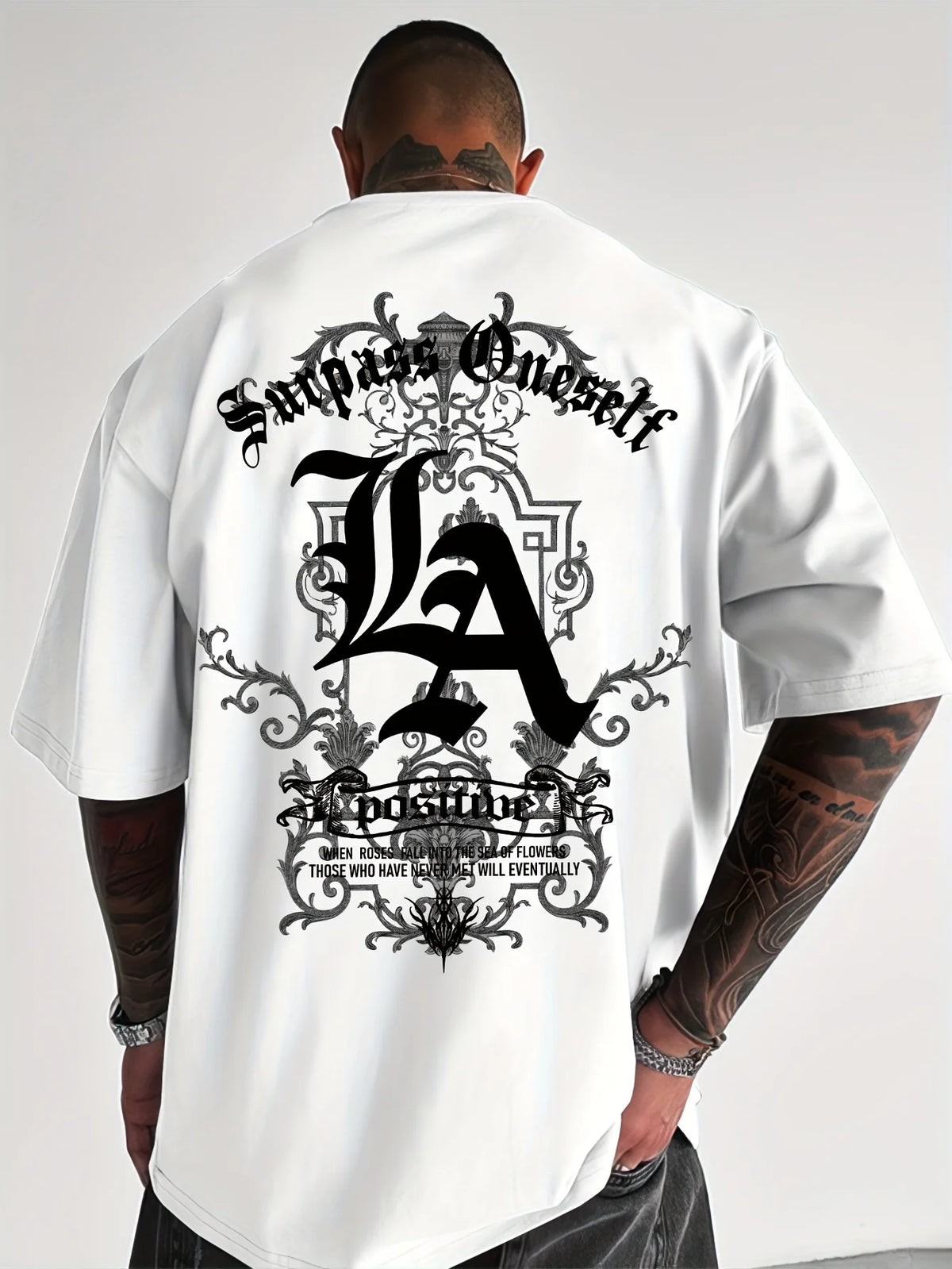 Los Angeles Print Cotton T-Shirt