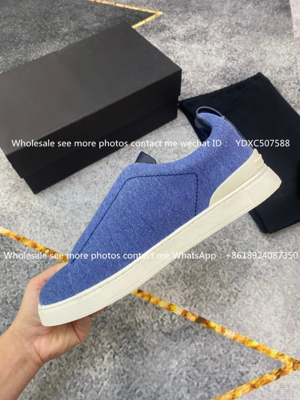 Luxury Leather Men’s Casual Sneakers – Beige Low-Top Loafers