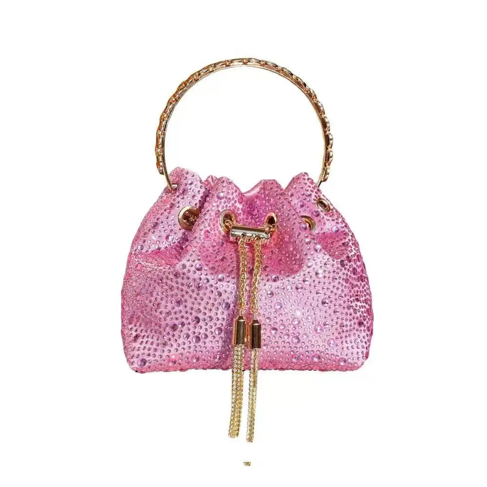 Luxury Rhinestone Crystal Evening Clutch Bag