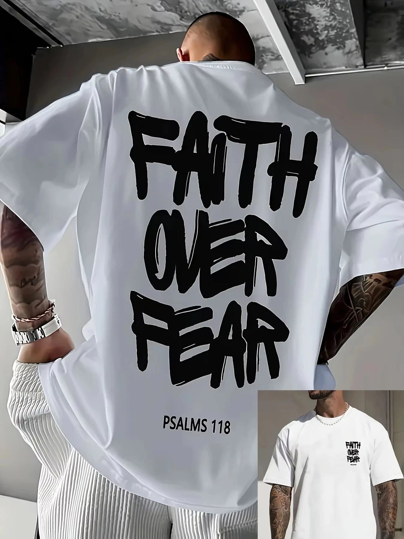 T-shirt FAITH OVER FEAR