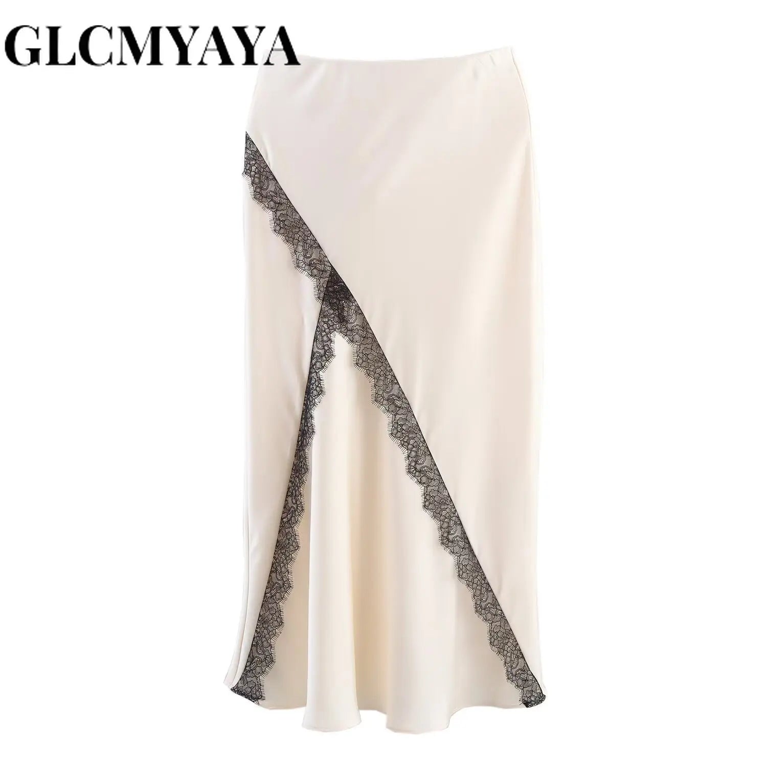 Glamour 2-Piece Summer Satin and Lace Set