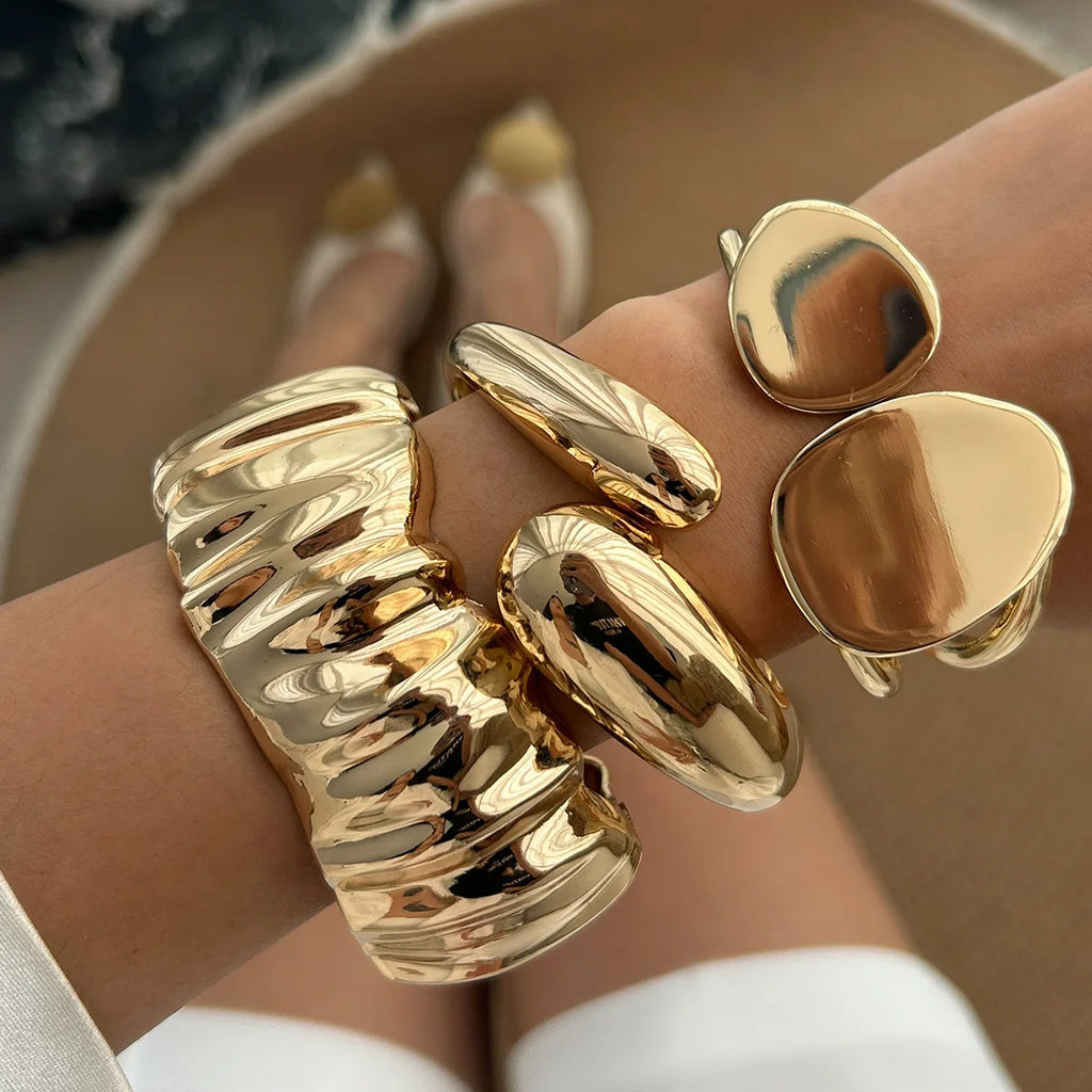 Sculptural Cuff Bracelet