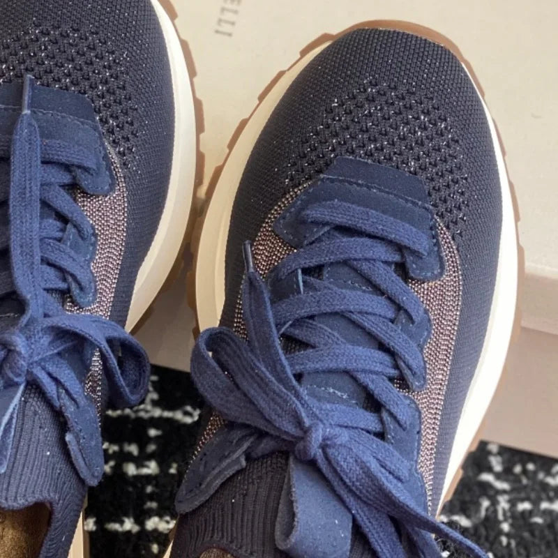 Premium Men’s Breathable Flyknit Sneakers