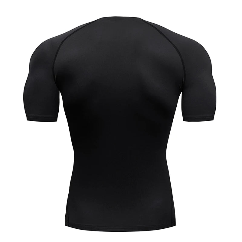HANRAN Men's Quick Dry Sport Compression T-Shirt