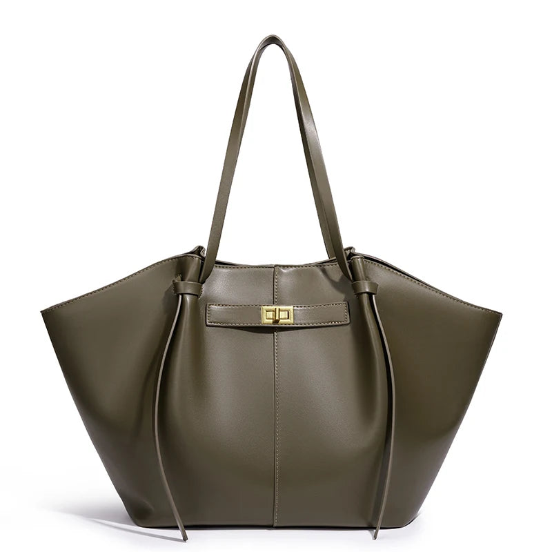 Bat-Shaped Large Capacity High Street Handbag
