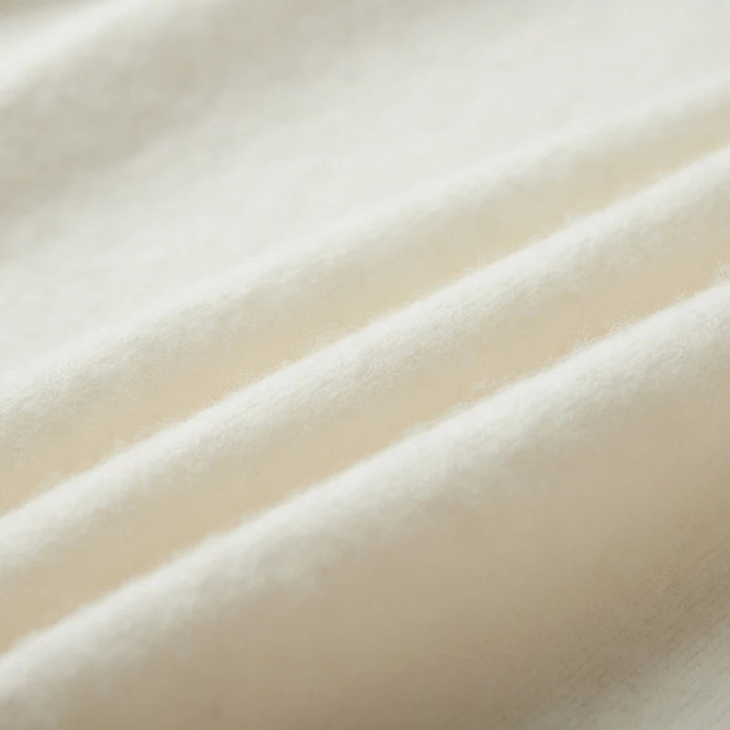 Thick Cashmere Patchwork Pullover
