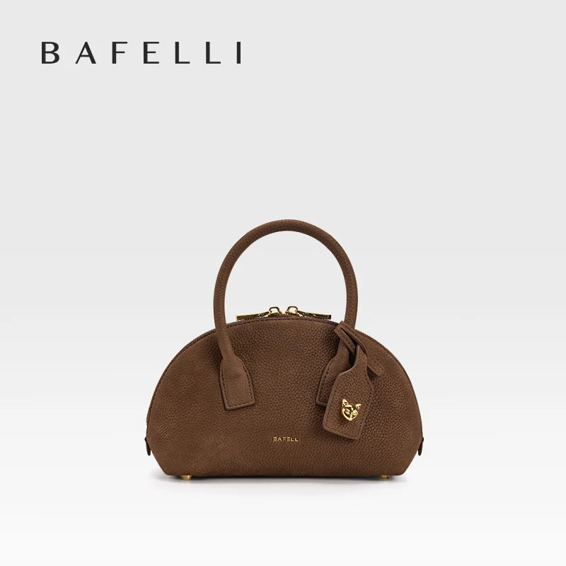 Premium Velvet Shine Leather Bowling Bag
