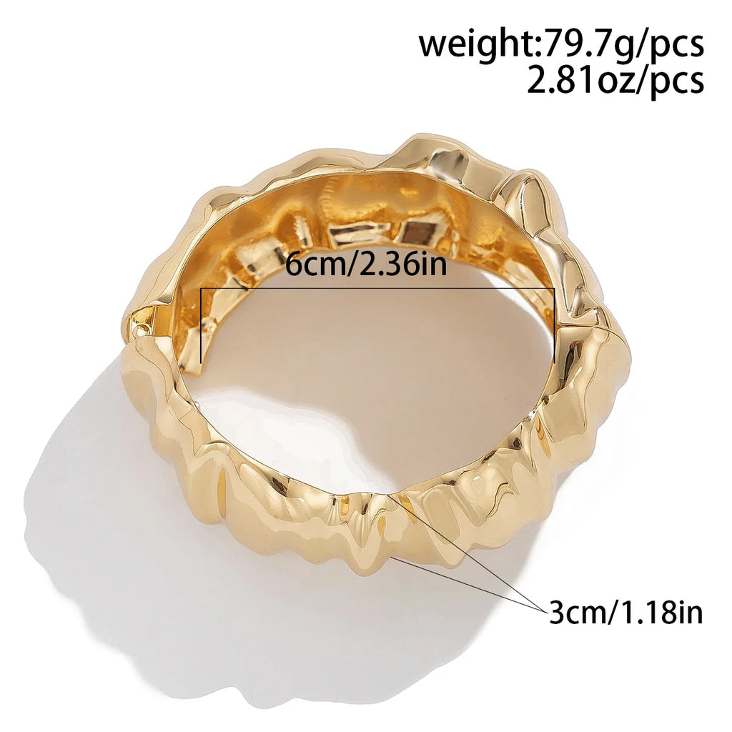 Sculptural Cuff Bracelet