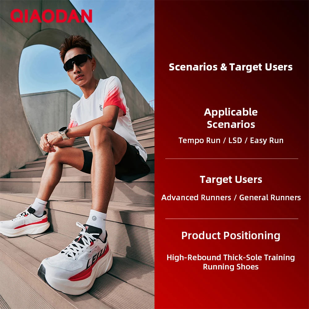Men’s Marathon Running Shoes – High Rebound & Shock Absor