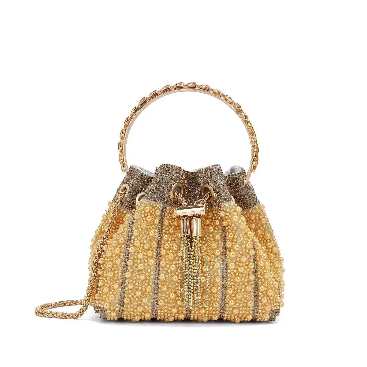 Luxury Rhinestone Crystal Evening Clutch Bag