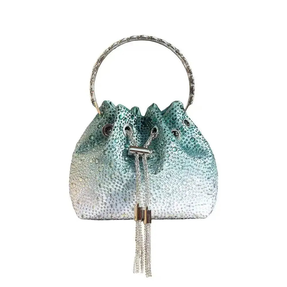 Luxury Rhinestone Crystal Evening Clutch Bag