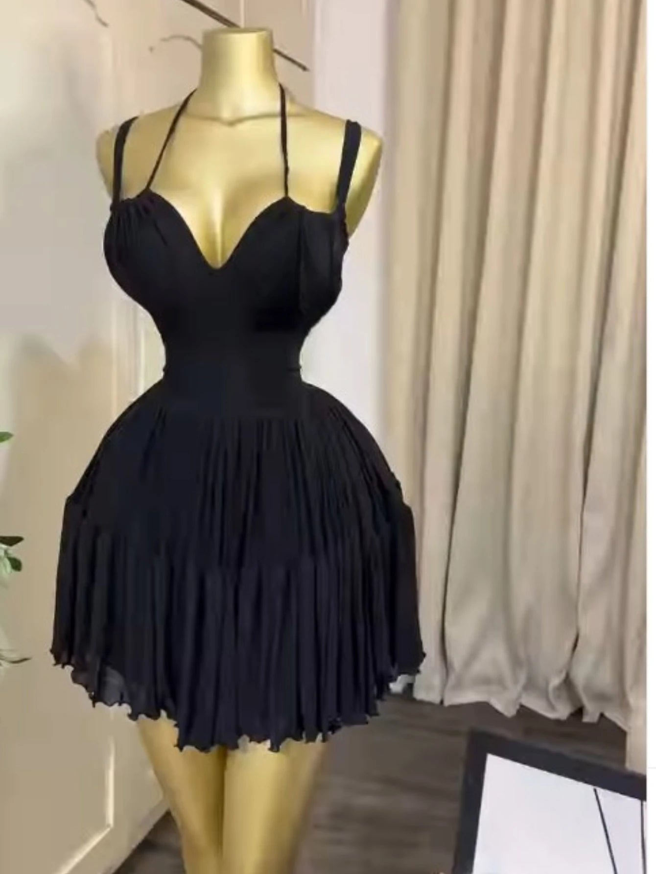 Fairycore Tiered Ruffle Mini Dress