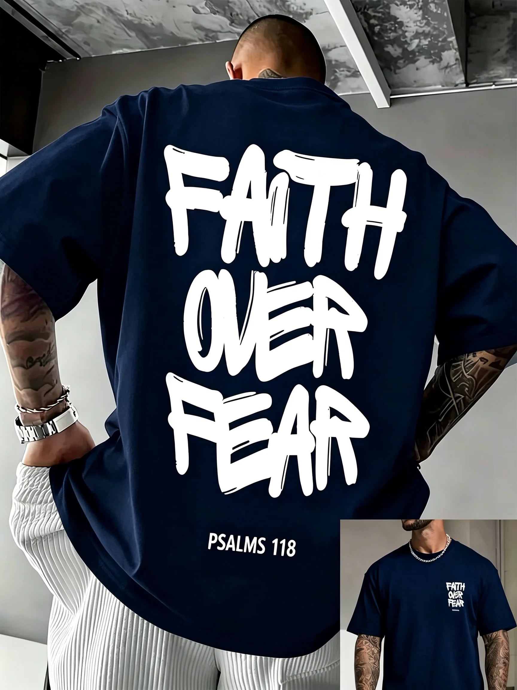 T-shirt FAITH OVER FEAR
