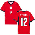 England Soccer Jersey Harry Styles #12 Tee