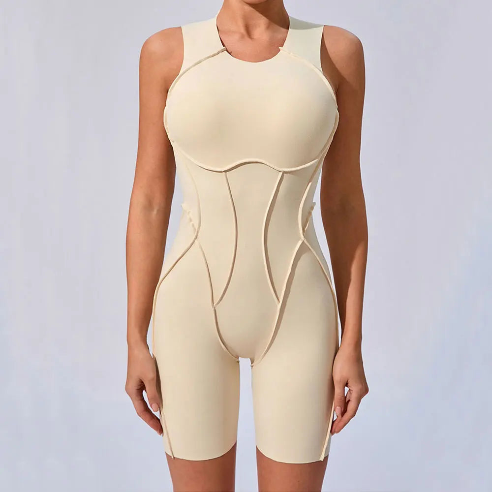 Seamless Push-Up Yoga Jumpsuit