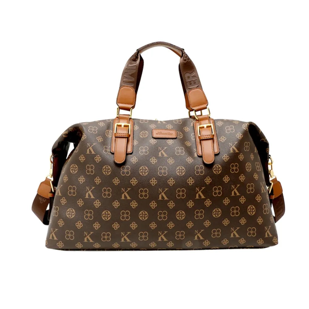 Fashionable Casual Leather Travel Crossbody Tote Bag