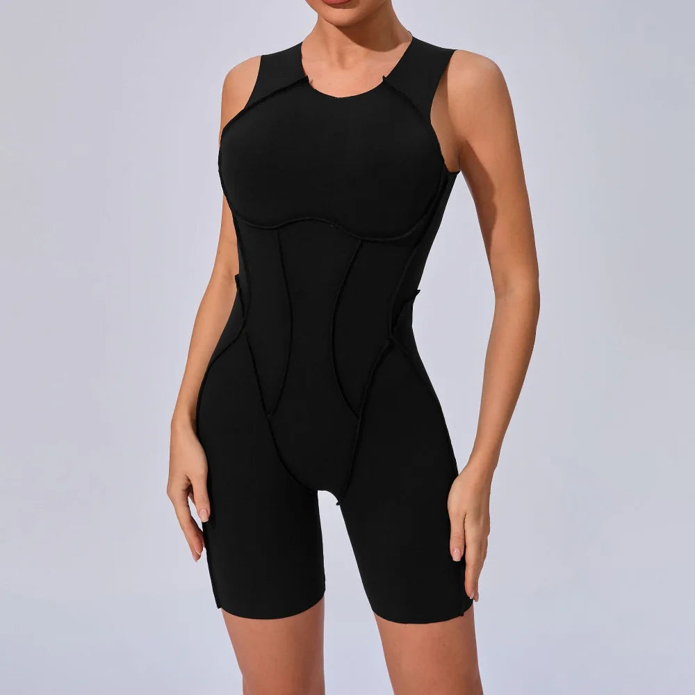 Seamless Push-Up Yoga Jumpsuit