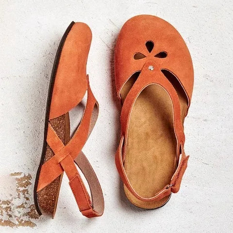 Women's Flat Ankle-Wrap Summer Sandals