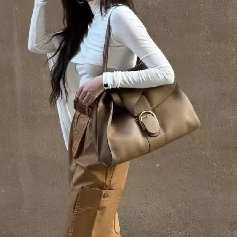 Luxury Genuine Leather Shoulder Bag